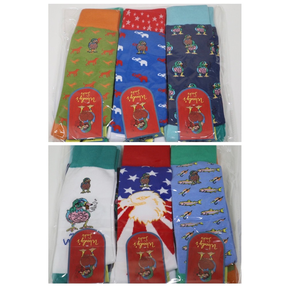 Woody's Men's 6 Pack of Socks